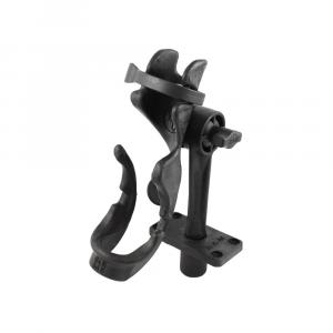 Ram Mount Ram Tube Jr Fishing Rod Holder w/Standard 6 Length Post Spline & Bulkhead Mounting Base