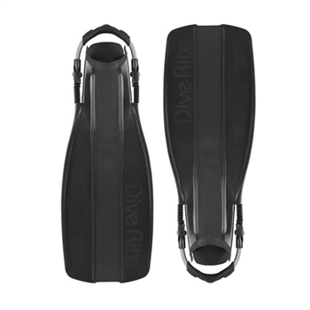  Dive Rite XT Fins with Stainless Steel Spring Straps